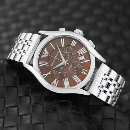 Men’s Chronograph Stainless Steel Watch